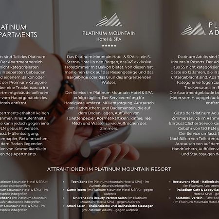 Platinum Mountain Hotel&Spa Szklarska Poreba Bagian luar foto Brochure